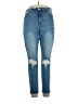 Old Navy Hearts Blue Jeans Size 16 (tall) - photo 1