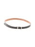Halogen 100% Leather Gray Leather Belt Size L - photo 1