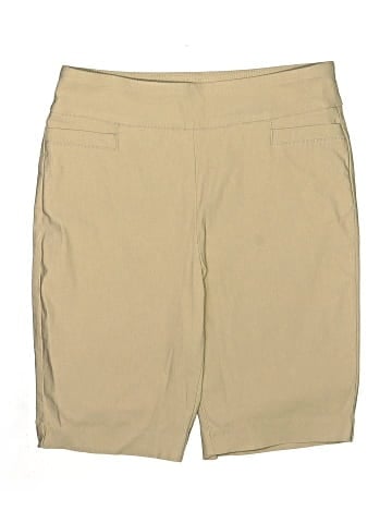 Kim Rogers Khaki Shorts (view 1)
