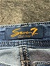Seven7 Blue Denim Shorts Size 4 - photo 3