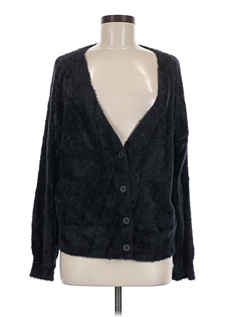 Pre-owned Abound Cardigan Sweater In Black