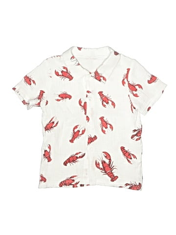 Unbranded Short Sleeve Button-Down Shirt (view 1)