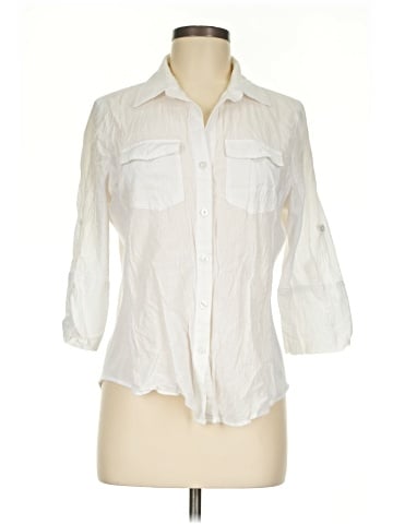 cavalini 3/4 Sleeve Button-Down Shirt (view 1)