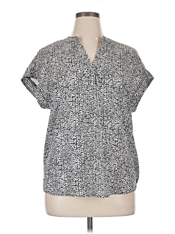 Cynthia Steffe Short Sleeve Blouse (view 1)