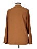 Calvin Klein 100% Polyester Brown Long Sleeve Blouse Size XL - photo 2
