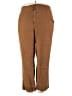 Lou & Grey Solid Brown Khakis Size L - photo 1