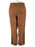 Lou & Grey Solid Brown Khakis Size L - photo 2