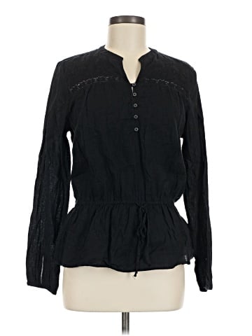 Abercrombie & Fitch Long Sleeve Blouse (view 1)