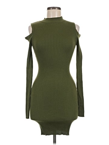Planet Gold Cocktail Dress (view 1)