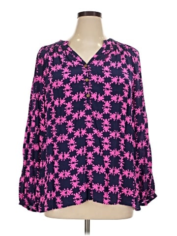 Lilly Pulitzer Long Sleeve Blouse (view 1)