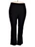 Tribal Solid Black Active Pants Size 20 - photo 1