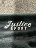 Justice Black Casual Pants Size 7 - photo 3