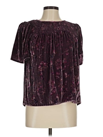 Rebecca Taylor Short Sleeve Blouse (view 1)