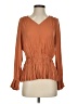 Catherine Malandrino 100% Polyester Brown Long Sleeve Blouse Size S - photo 1