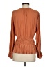Catherine Malandrino 100% Polyester Brown Long Sleeve Blouse Size S - photo 2