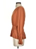 Catherine Malandrino 100% Polyester Brown Long Sleeve Blouse Size S - photo 5