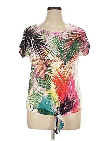 One World Short Sleeve Blouse (view 1)
