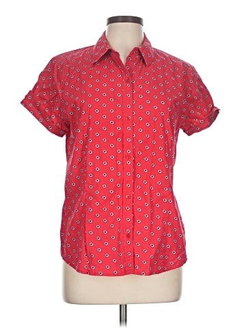 Liz Claiborne Short Sleeve Blouse (view 1)