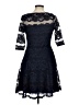 Sangria Blue Cocktail Dress Size 8 - photo 2
