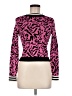 Topshop Animal Print Pink Pullover Sweater Size 6 - photo 1