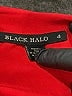 Black Halo Solid Red Jumpsuit Size 4 - photo 4