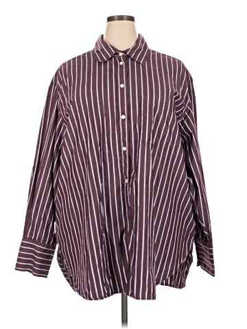 Gap Long Sleeve Button-Down Shirt (view 1)