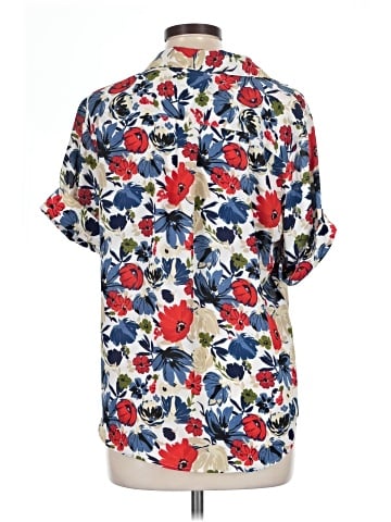 AK Anne Klein Short Sleeve Blouse (view 2)