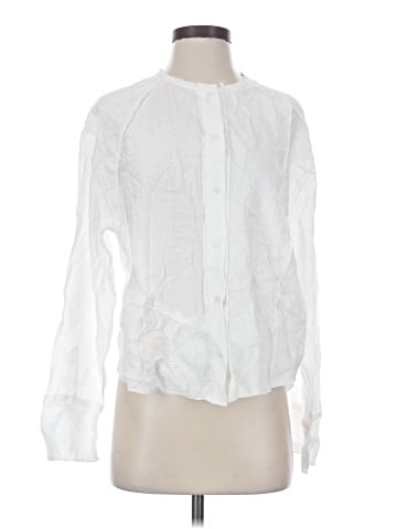 Massimo Dutti Long Sleeve Blouse (view 1)