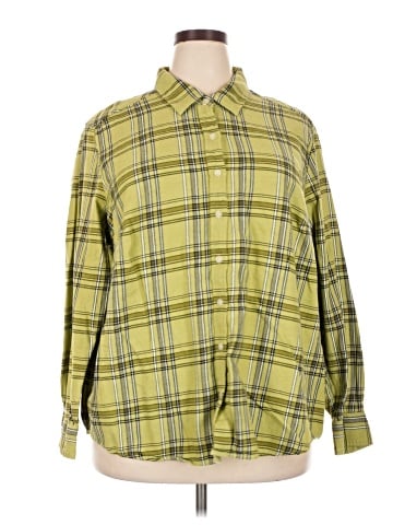Lands' End Long Sleeve Button-Down Shirt (view 1)