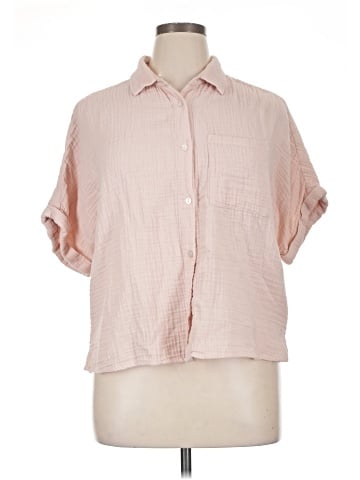 C&C California Short Sleeve Blouse (view 1)