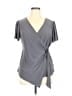 Beacon Gray Short Sleeve Top Size XL - photo 1
