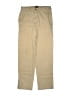 Lands' End 100% Cotton Solid Tan Khakis Size 14 - photo 1