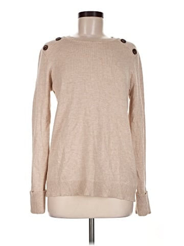Pink Clover Pullover Sweater (view 1)