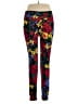 Lularoe Floral Red Leggings Size 1X (Tall & Curvy) - photo 1