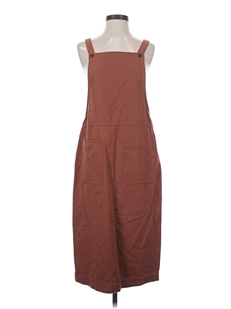 Pre-owned Bridge & Burn Casual Dress In Brown