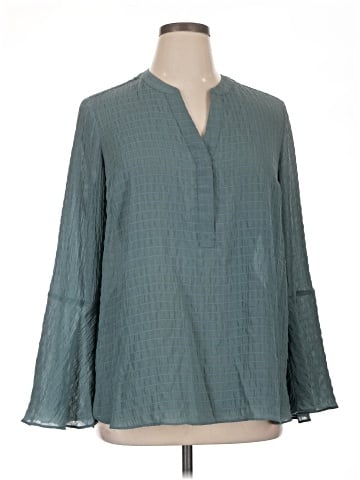 Simply Vera Vera Wang Long Sleeve Blouse (view 1)