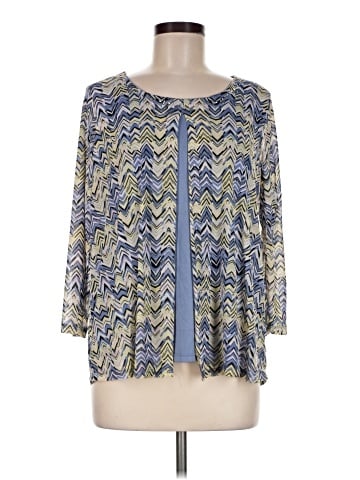 NY Collection 3/4 Sleeve Blouse (view 1)