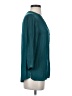 Left Coast by Dolan 100% Polyester Teal 3/4 Sleeve Blouse Size S - photo 4