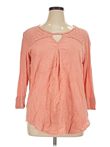 Gloria Vanderbilt 3/4 Sleeve Blouse (view 1)
