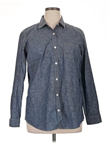 Weatherproof Long Sleeve Button-Down Shirt (view 1)