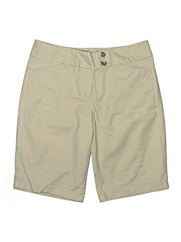Ann Taylor Factory Khaki Shorts (view 1)