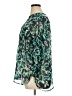 Apt. 9 100% Polyester Camo Green 3/4 Sleeve Blouse Size XL - photo 5
