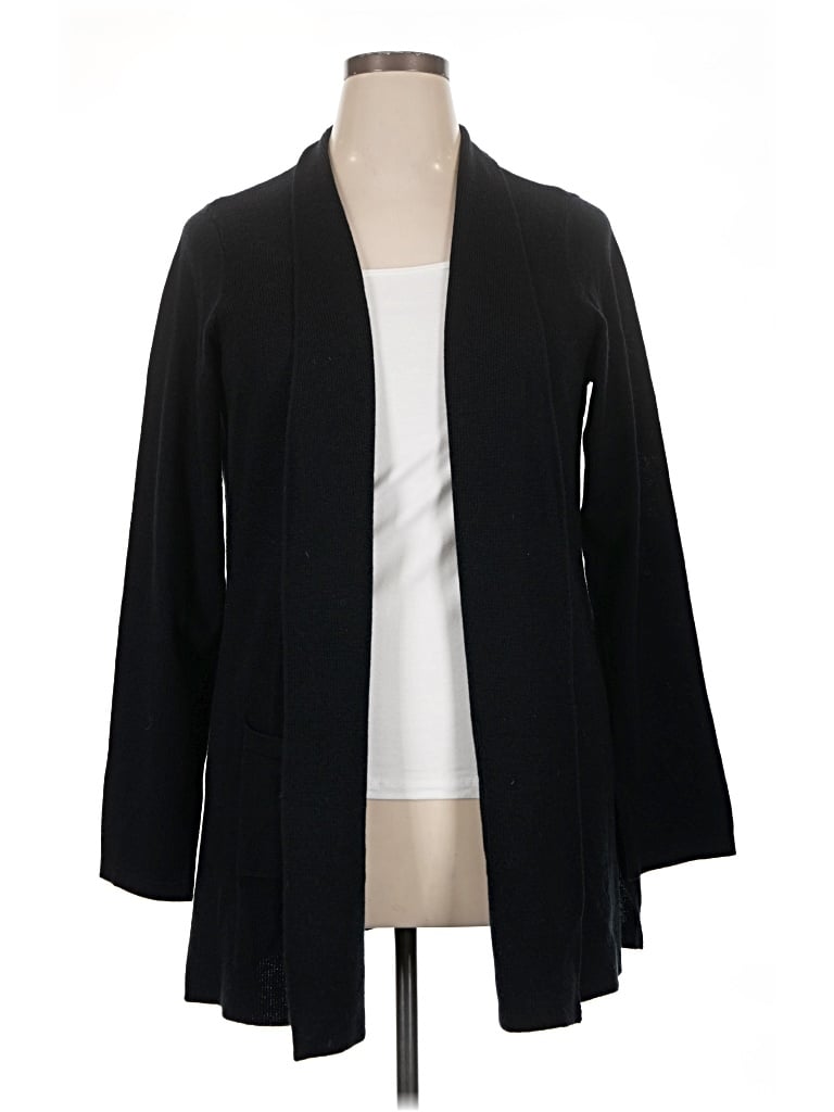 Pre-owned Orvis Cardigan Sweater In Black