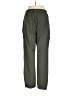 Eddie Bauer 100% Polyester Solid Green Cargo Pants Size 12 - photo 2