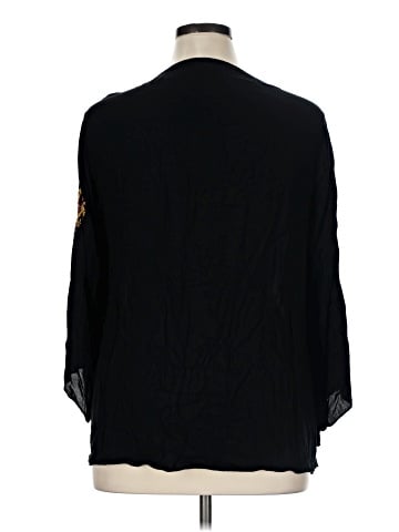 Style&Co 3/4 Sleeve Blouse (view 2)