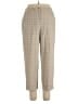 Sag Harbor Plaid Tan Casual Pants Size 12 - photo 1