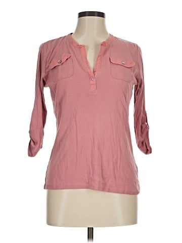 Lauren by Ralph Lauren 3/4 Sleeve Blouse (view 1)