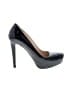 Prada 100% Leather Black Pumps Size EU 37 1/2 - photo 1