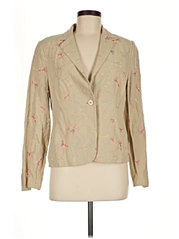Grace Dane Lewis Silk Blazer (view 1)