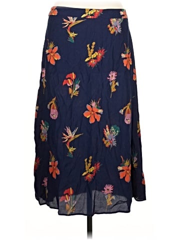 Madewell Atrium Midi Skirt in Bird of Paradise (view 1)